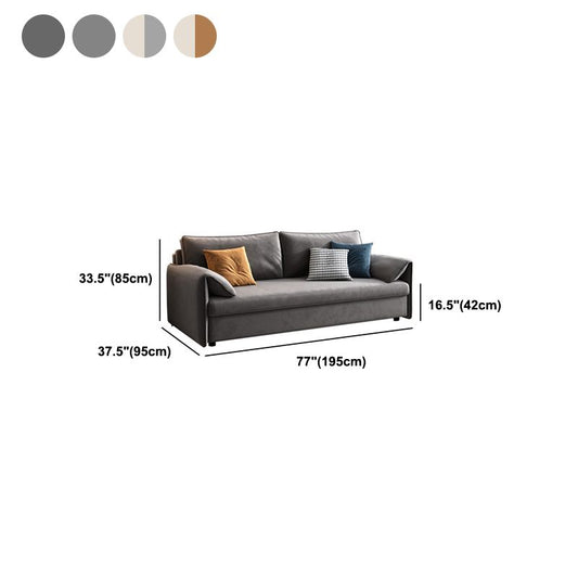 37.40 "W * 33.46" H Sofa Convertible Sofa -bed met kussentoparm