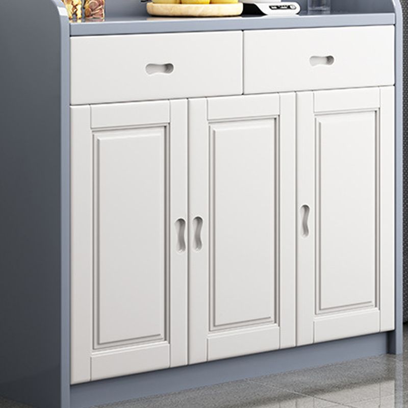 Modern Accent Cabinet with 2 Drawers in Rubberwood Wooden Cabinet Clearhalo 'Cabinets & Chests' 'cabinets_chests' 'furn' 'furn_cabinets_chests' 'Furniture' 'Living Room Furniture' 1200x1200_757c0985-92a4-4491-bc86-19f08c80122c