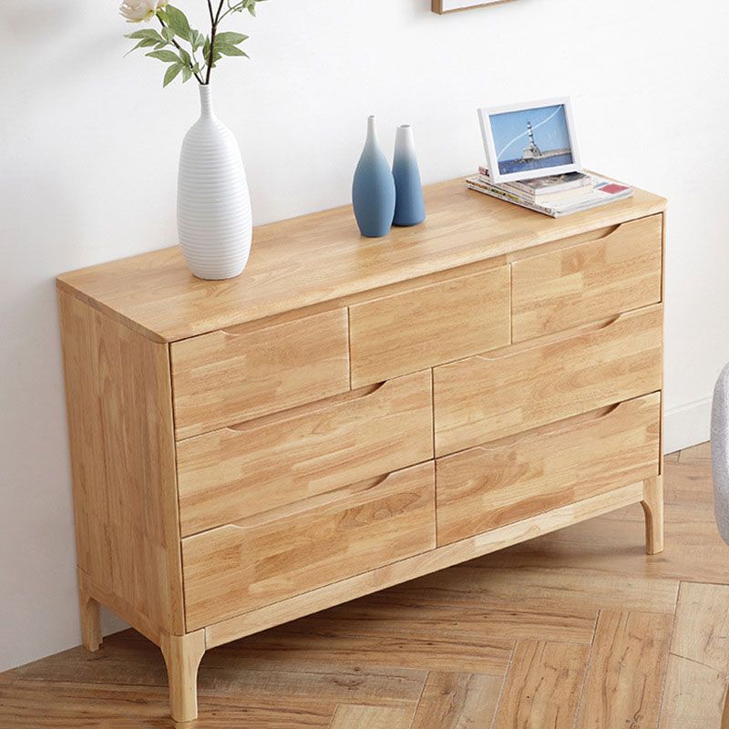 Modern dressoir vaste houten opbergkast dressoir met 5/6/7 laden