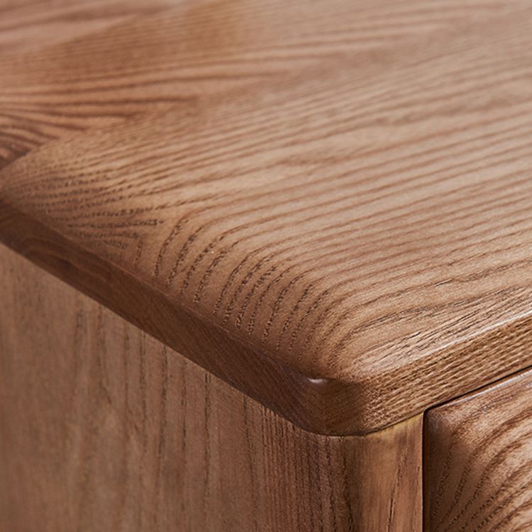 Tavolo da toeletta a specchio glam tavolo da trucco in legno massiccio con 2-cassetti