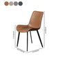 Minimalist Style Solid Back Dining Side Chairs Leather Dining Chairs for Home Clearhalo ' kitchen&dining_furn' 'Dining Chairs' 'Dining Tables & Seating' 'dining_chair' 'furn' 'furn_dining_chair' 'Furniture' 'furniture_dining_chair' 'Kitchen & Dining Furniture' 'kitchen' 1200x1200_758041c2-aa8b-4d46-a4a0-dd1c0de4dd59