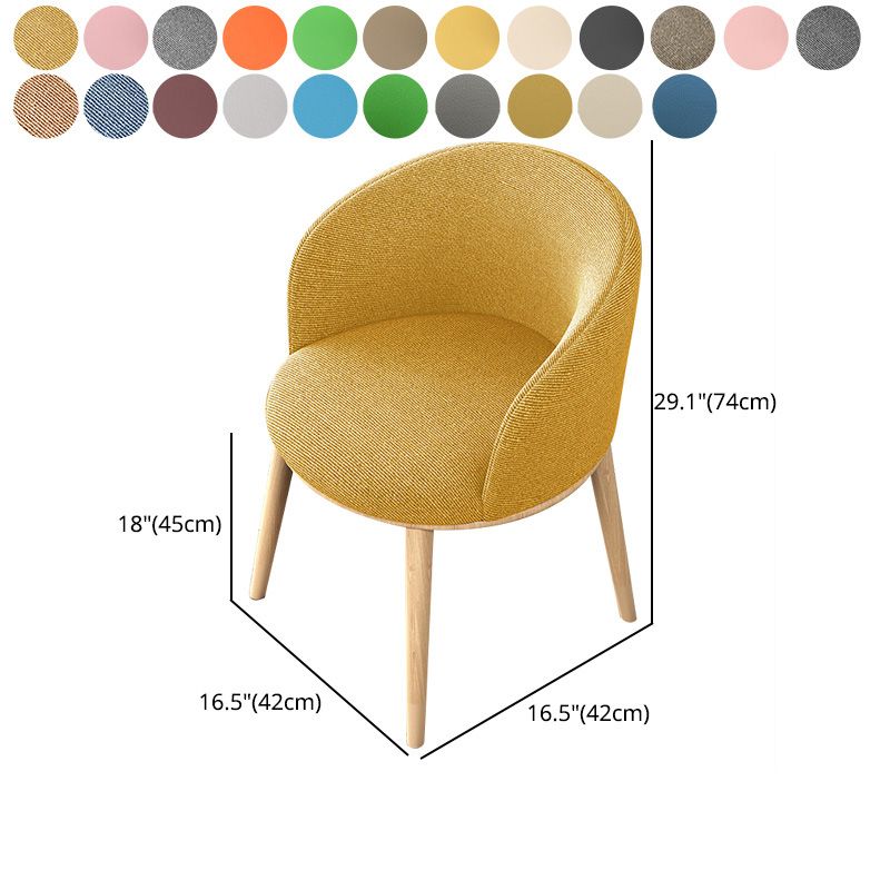 Glam Style Parsons Arm Chair Indoor Dining Chair with Metal Base Clearhalo 'Dining Chairs' 'Dining Tables & Seating' 'dining_chair' 'furn' 'furn_dining_chair' 'Furniture' 'furniture_dining_chair' 'Kitchen & Dining Furniture' 1200x1200_75810ce7-f00e-4e25-a29b-b129a739a4fd
