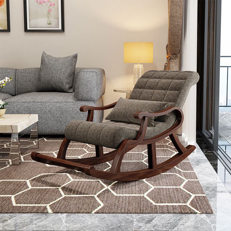 26.37" L x 59.05" W x 31.49" H Accent Chair Solid Wood Tufted Lounge Chair Clearhalo 'Accent Chairs' 'accent_chairs' 'Chairs & Seating' 'furn' 'furn_accent_chairs' 'Furniture' 'furniture_accent_chairs' 'Living Room Furniture' 1200x1200_7581c404-ddfc-46cf-ac7c-dead3b7a0b6e