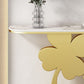 Tavolo console mezza luna glam tavolo accento resistente a graffi per Hall