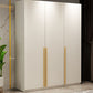 Contemporary Wooden Wardrobe White Color Soft Close Door Wardrobe Closet with 1-Door
