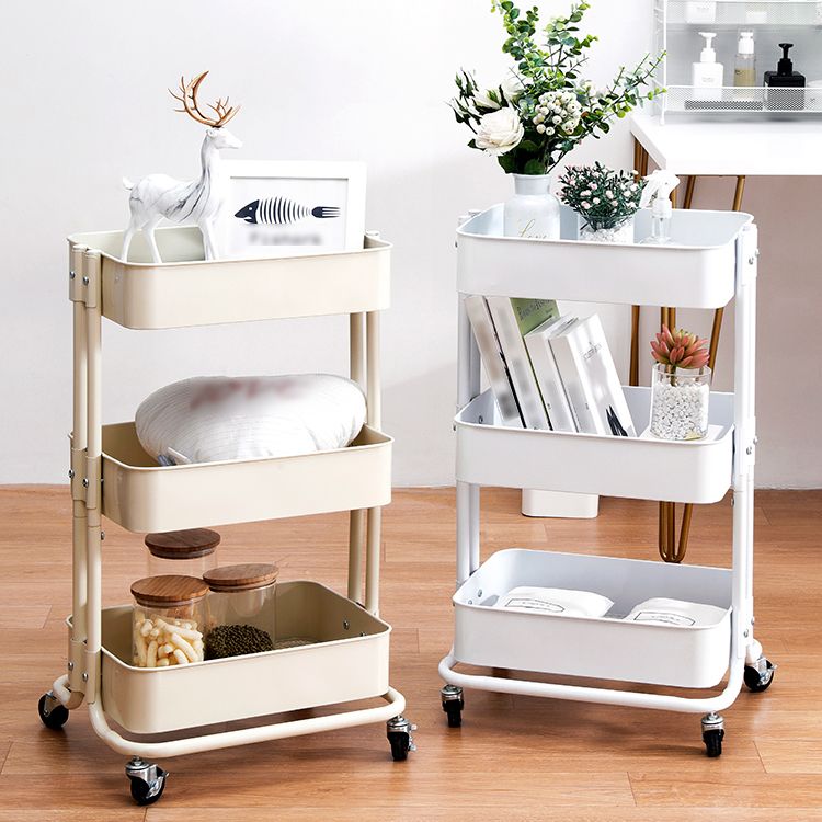 Contemporary Geometric Bookshelf Open Back Bookcase with Wheels Clearhalo 'Bookcases' 'furn' 'furn_bookcases' 'Furniture' 'Office Furniture' 1200x1200_758e5630-0763-4619-81e4-3e24a252e880