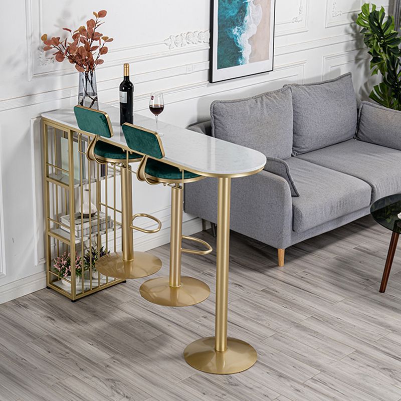 グラムラウンドダイニングスツール調整可能な高さのバースツール