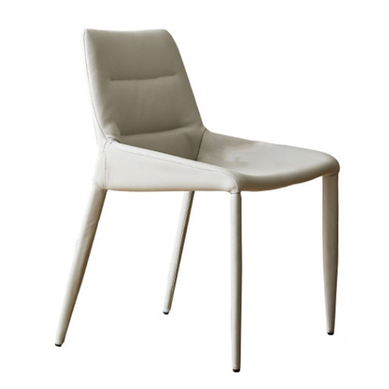 Style moderne 1/2/5/7 Pièces chaises de restauration Ensemble de meubles en pierre rectangulaire en blanc