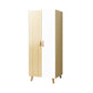 Engineered Wood Armoire for Home Modern Cabinet with Wooden Legs