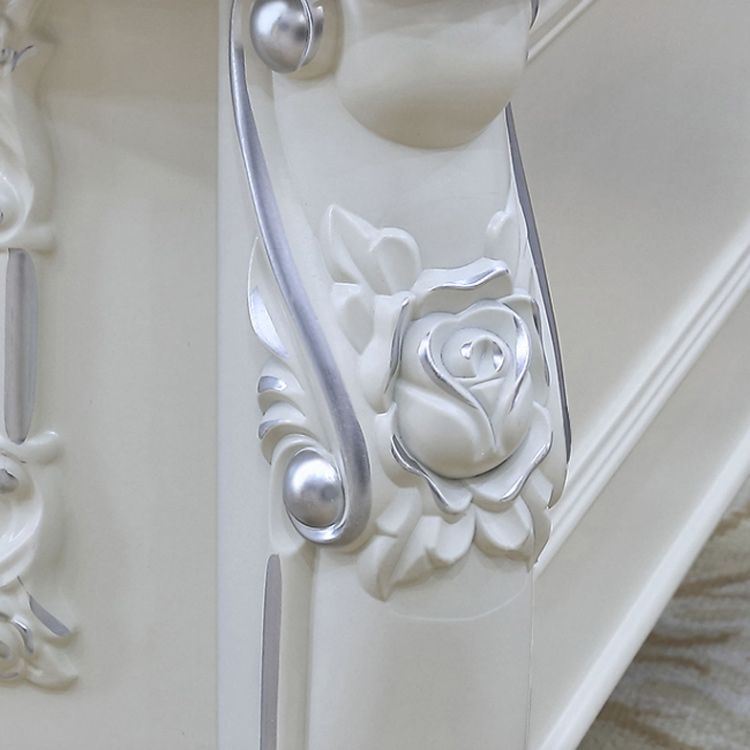 Glam TV Media Stand Solid Wood TV Stand Console met 2 laden