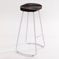 Industrial Bar and Counter Stool Solid Wood Stool with White Base Clearhalo 'Bar Furniture' 'Bar Stools' 'bar_stools' 'furn' 'furn_bar_stools' 'Furniture' 'furniture_bar_stools' 'Kitchen & Dining Furniture' 1200x1200_7597a3a5-58b5-44da-9b18-142556ec9eab