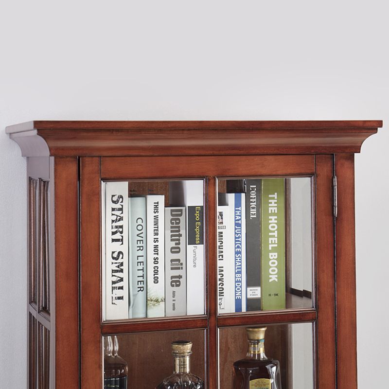 Porta del vino in legno di betulla marrone con ripiani per la cucina