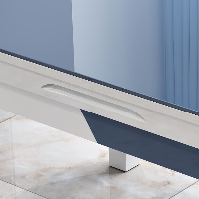 Modern Scalable Glass Desktop Metal Legs Dining Table for Dining Room Clearhalo 'Dining Tables & Seating' 'Dining Tables' 'dining_table' 'furn' 'furn_dining_table' 'Furniture' 'Kitchen & Dining Furniture' 1200x1200_75a39560-e526-4c86-be7e-61b3c2e4f38c