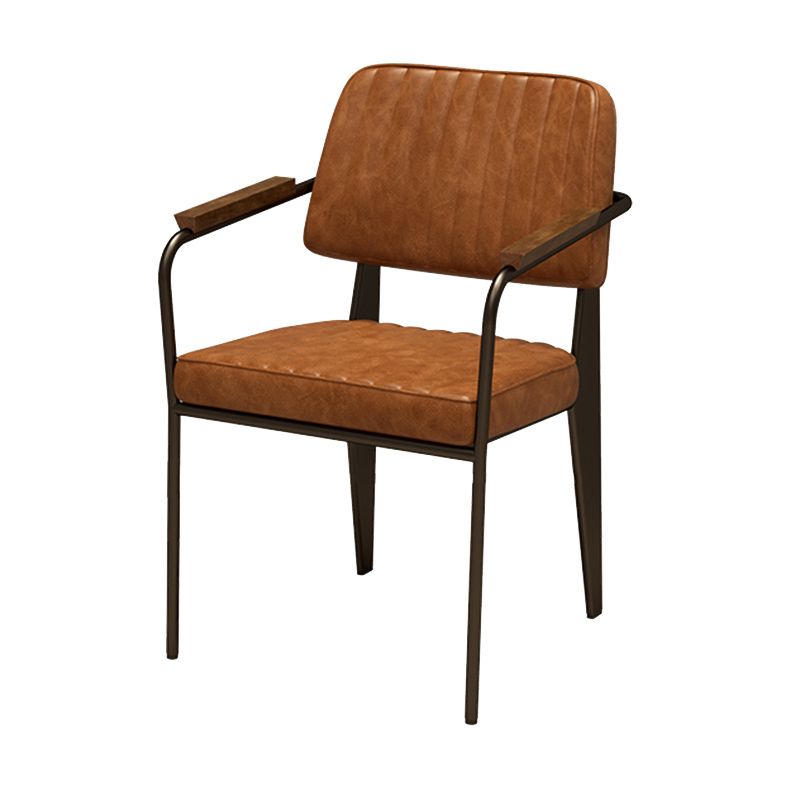 Industrieel 1/2/5 stuks meubels vaste houten rechthoek eetkamer meubels in bruin gezet