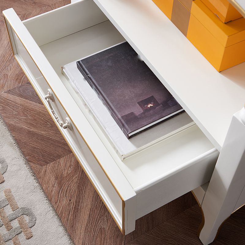 Bibliothèque en bois contemporaine Standard fermé à l'arrière avec étagères