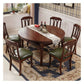 Traditional Solid Wood Dining Room Set with Rectangle Table Dining Table Furniture Clearhalo 'Dining Room Sets' 'Dining Tables & Seating' 'dining_room_set' 'furn' 'furn_dining_room_set' 'Furniture' 'furniture_dining_room_set' 'Kitchen & Dining Furniture' 'kitchen&dining_furn' 'kitchen' 1200x1200_75b19ca5-536e-424d-8b11-c0e495ace1a4