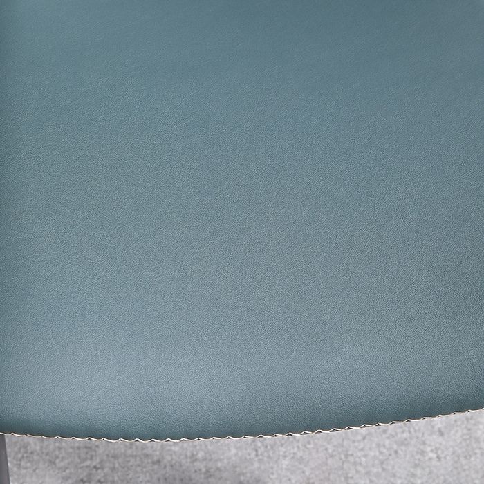 Chaises de salle à manger contemporaines chaise sans bras avec des jambes en métal pour la maison