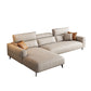 Contemporary Sectional Sofa Cushion Back Faux Leather Sectionals