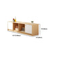 Scandinavian Style TV Stand Wood Open Storage Stand Console with Shelf Clearhalo 'furn' 'furn_tv_stands_entertainment_centers' 'Furniture' 'Living Room Furniture' 'TV Stands & Entertainment Centers' 'TV Stands & Media Storage Furniture' 'tv_stands_entertainment_centers' 1200x1200_75ba69ff-5a88-4b64-b046-e3be7d36dd40