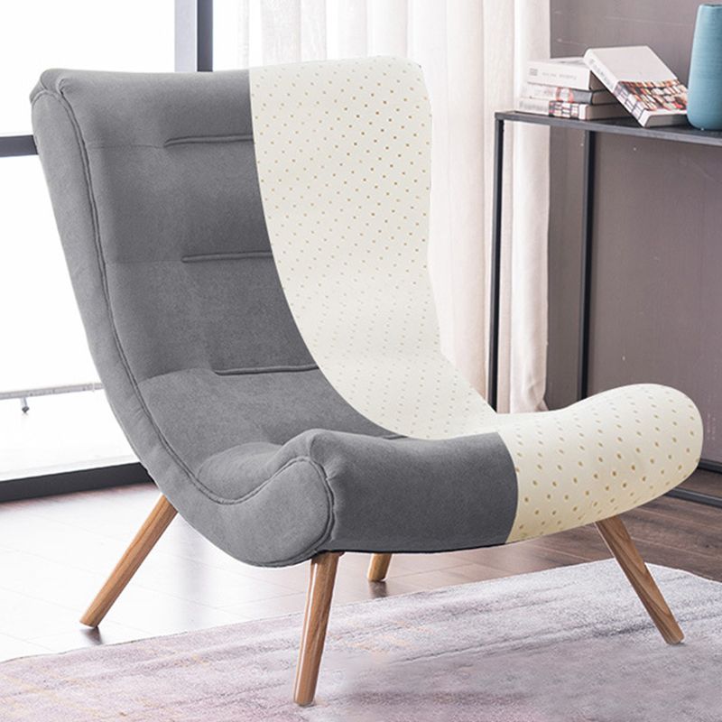 Upholstered Armless Accent Chair Living Room Sleeper Sofa Chair in 40"L x 32"W x 29.5"H