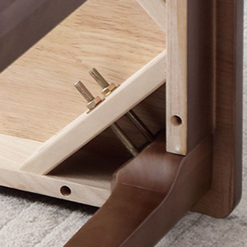 Contemporary Rubber Wood Seating Bench Rectangle Bedroom Bench with Straight Legs Clearhalo 'Benches' 'Chairs & Seating' 'furn' 'furn_benches' 'Furniture' 'Living Room Furniture' 1200x1200_75bc05ae-836e-4a88-a1a6-28d39762a440