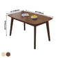 Modern Solid Wood Dining Table Rectangle Table with 4 Legs for Dinning Room Clearhalo ' dining_table' 'Dining Tables & Seating' 'Dining Tables' 'furn' 'furn_dining_table' 'Furniture' 'furniture_dining_table' 'Kitchen & Dining Furniture' 'kitchen&dining_furn' 'kitchen' 'kitchen_dining_table' 1200x1200_75bcce10-822d-4e28-b144-780c35436b63