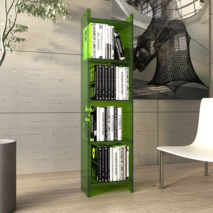 Scandinavian Style Shelf Bookcase Acrylic Closed Back Bookshelf for Office and Study Room Clearhalo 'Bookcases' 'furn' 'furn_bookcases' 'Furniture' 'furniture_bookcases' 'kitchen' 'kitchen_bookcases' 'Living Room Furniture' 'Office Furniture' 1200x1200_75c02c4a-a35e-471a-9af7-8e5c7e8e4ed6