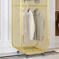 Metal Wardrobe Industrial Style Bedroom Rectangular Wardrobe Closet