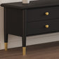 Contemporary Media Console Wood Enclosed Storage TV Console with Doors Clearhalo 'furn' 'furn_tv_stands_entertainment_centers' 'Furniture' 'Living Room Furniture' 'TV Stands & Entertainment Centers' 'TV Stands & Media Storage Furniture' 'tv_stands_entertainment_centers' 1200x1200_75c6f312-7229-4da9-8d31-2c72a481f737