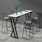 Stone Top Bar Table 42-inch Height Industrial Style Bistro Table for Restaurant Clearhalo 'Bar Furniture' 'Bar Tables' 'bar_tables' 'Furniture' 'furniture_bar_tables' 'Kitchen & Dining Furniture' 'kitchen&dining_furn' 'kitchen' 1200x1200_75c7a904-6a51-4fbe-8de4-4d77e99f17e8