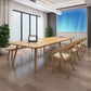 Rectangle Parsons Modern Writing Table Fixed Meeting Table of Solid Wood Clearhalo 'furn' 'furn_office_desk' 'Furniture' 'Office Desks' 'Office Furniture' 'office_desk' 1200x1200_75c7bf42-cf8e-454a-a897-9b57a8785e56