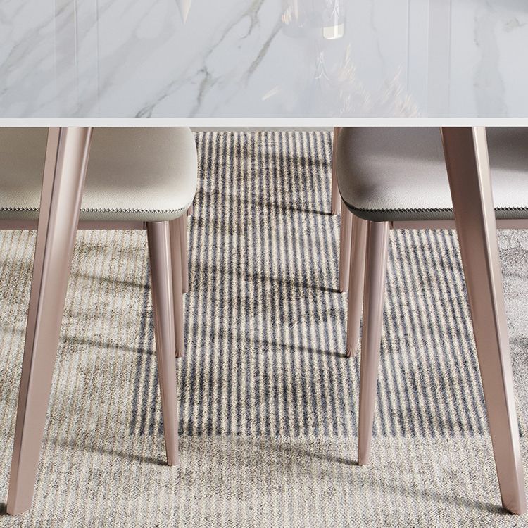 Nordic 1/2/5/7 Pieces Dining Set Sintered Stone Dining Table Set for Restaurant Clearhalo 'Dining Room Sets' 'Dining Tables & Seating' 'dining_room_set' 'furn' 'furn_dining_room_set' 'Furniture' 'furniture_dining_room_set' 'Kitchen & Dining Furniture' 'kitchen&dining_furn' 'kitchen' 1200x1200_75c940f1-1187-4409-9374-0b805fd2f835