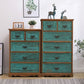 Coastal Storage Chest Solid Wood Dresser with 6/5 Drawers , 11.7 Inch W Clearhalo 'Bedroom Furniture' 'Dressers & Chests' 'dressers_chests' 'furn' 'furn_dressers_chests' 'Furniture' 1200x1200_75ca1523-3f6c-473a-ba4d-19771b36b259