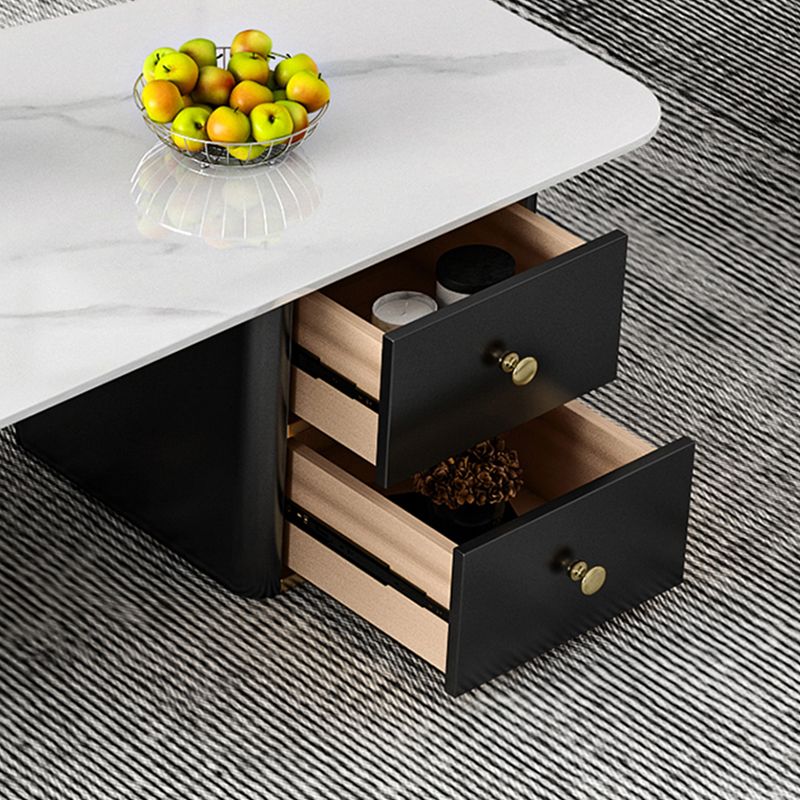 Tavolino da 15 "tavolino da caffè contemporaneo con cassetto