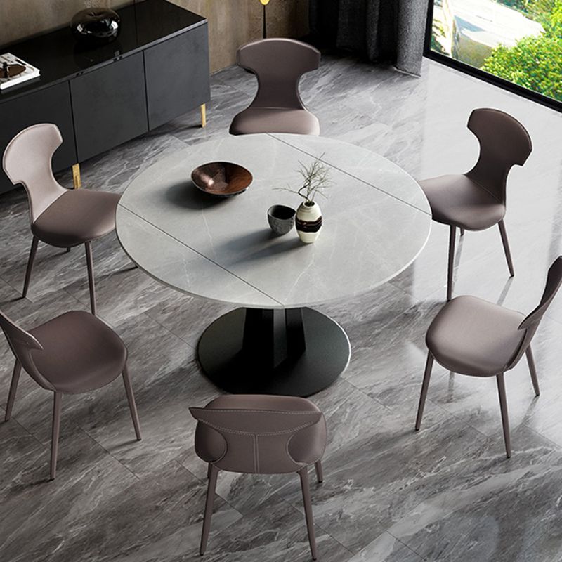 Contemporary Faux Leather Dining and Accent Chairs for Kitchen Clearhalo 'Dining Chairs' 'Dining Tables & Seating' 'dining_chair' 'furn' 'furn_dining_chair' 'Furniture' 'Kitchen & Dining Furniture' 1200x1200_75cdc02e-ed59-461c-98a7-00d8f4b3bdf4
