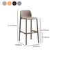 Contemporary Style Bar-stool Plastic Counter Bar Stool with Plastic Legs for Home Clearhalo 'Bar Furniture' 'Bar Stools' 'bar_stools' 'furn' 'furn_bar_stools' 'Furniture' 'furniture_bar_stools' 'Kitchen & Dining Furniture' 1200x1200_75cfbb3d-2563-40a3-8888-0a13cefd42b3