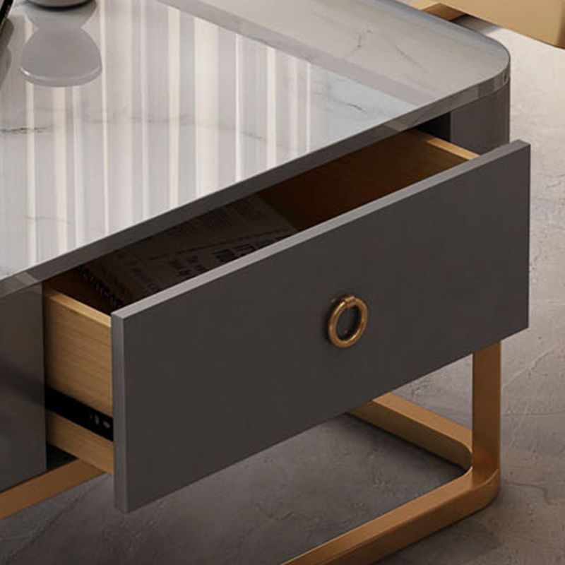 Quadratischer Couchtisch mit Glasplatte, zusammensetzbarer Couchtisch für das Wohnzimmer