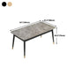 Traditional Luxury Rectangle Dining Table Stone Dinner Table with 4-foot Clearhalo 'Dining Tables & Seating' 'Dining Tables' 'dining_table' 'furn' 'furn_dining_table' 'Furniture' 'furniture_dining_table' 'Kitchen & Dining Furniture' 'kitchen' 'kitchen_dining_table' 1200x1200_75d1909a-d69e-433f-9601-4c6ffd6ba5e8