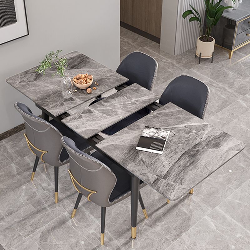 Scandinavian Style Wingback Side Chair Leather Dining Armless Chairs for Kitchen Clearhalo ' kitchen&dining_furn' 'Dining Chairs' 'Dining Tables & Seating' 'dining_chair' 'furn' 'furn_dining_chair' 'Furniture' 'furniture_dining_chair' 'Kitchen & Dining Furniture' 'kitchen' 1200x1200_75d517f4-fe4f-4a58-9d15-3d85f49ff19b