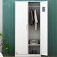 Contemporary Style Steel Wardrobe White Colour Wardrobe Closet with Lock