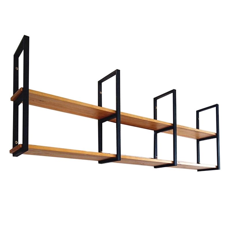 Libreria in legno in legno in legno industriale libreria montata