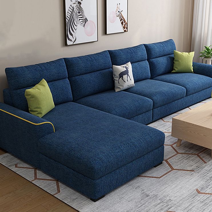 Modular Sewn Pillow Back Bench Seating Recessed Arm Assembled Settee Furniture Clearhalo 'furn' 'furn_sectionals' 'Furniture' 'furniture_sectionals' 'kitchen' 'kitchen_sectionals' 'Living Room Furniture' 'Sectionals' 1200x1200_75deae79-82f6-4fa8-80a4-cea43463df63