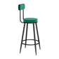 Low Back Counter Height Stools Armless Counter Bar Stool for Restaurant