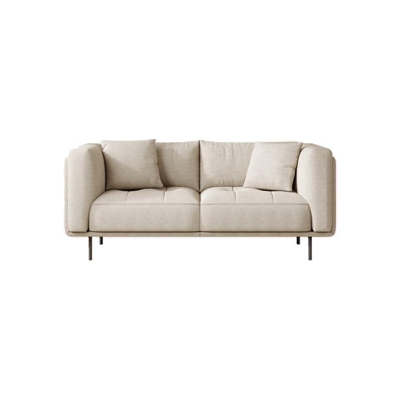 Contemporary Tuxedo Arm Cushions Sofa Faux Leather Standard Sofa with Pillows Clearhalo 'furn' 'furn_sofas' 'Furniture' 'Living Room Furniture' 'Sofa' 'sofas' 1200x1200_75ea1d1e-3427-44be-8871-a368dd6e4986