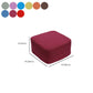 Contemporary Pouf Ottoman Fabric Upholstered Solid Color Square Ottoman Clearhalo 'furn' 'furn_ottomans_poufs' 'Furniture' 'Living Room Furniture' 'Ottomans & Poufs' 'ottomans_poufs' 1200x1200_75eb8d72-30be-4120-abbb-60fc36c80072