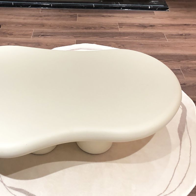 Tavolino da caffè a 3 gambe scandinavi tavolino in legno per soggiorno