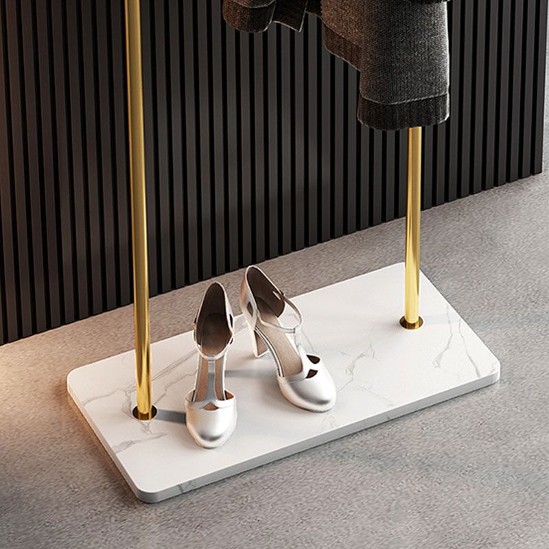 Zeitgenössischer Hall -Stand Metal ohne Bedrängnis freistehender Kleidungsstange