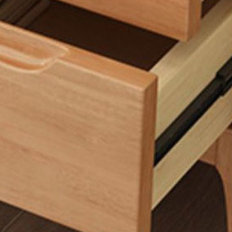 Mid-Century Modern Accent Chest with Straight Legs in Rubberwood Clearhalo 'Cabinets & Chests' 'cabinets_chests' 'furn' 'furn_cabinets_chests' 'Furniture' 'Living Room Furniture' 1200x1200_75ef65c4-7000-4b5f-a891-7bd03b952dac