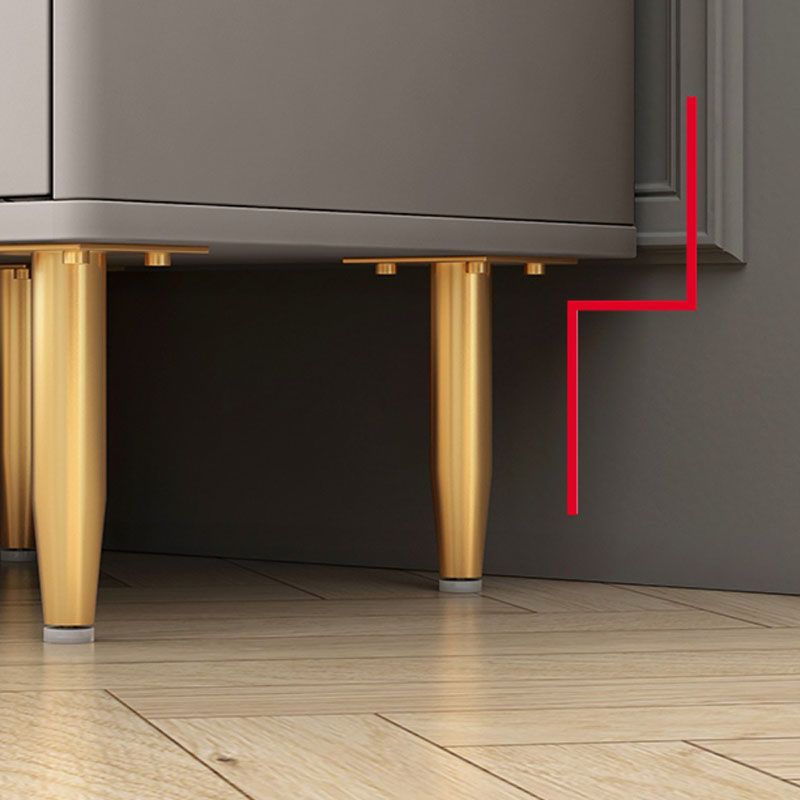 15,6-inch breedte Glam-dressoir Stone opbergkist met 1/2/3 laden