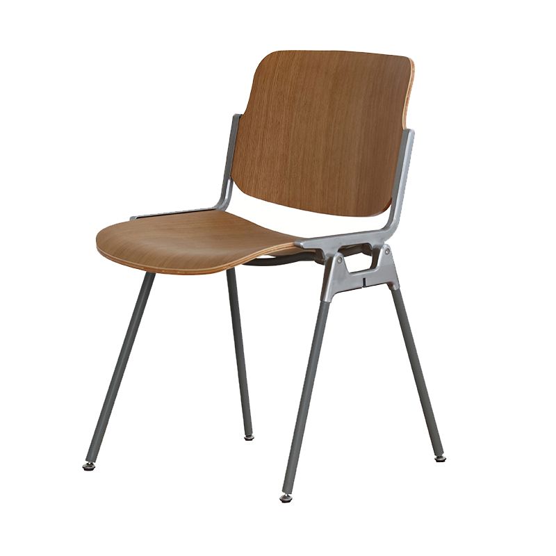 Modern Style Dining Chair Armless Side Open Back Chairs with Metal Legs for Kitchen Clearhalo ' kitchen&dining_furn' 'Dining Chairs' 'Dining Tables & Seating' 'dining_chair' 'furn' 'furn_dining_chair' 'Furniture' 'furniture_dining_chair' 'Kitchen & Dining Furniture' 'kitchen' 1200x1200_75fb418a-8262-4777-aa08-773e92bffaf6